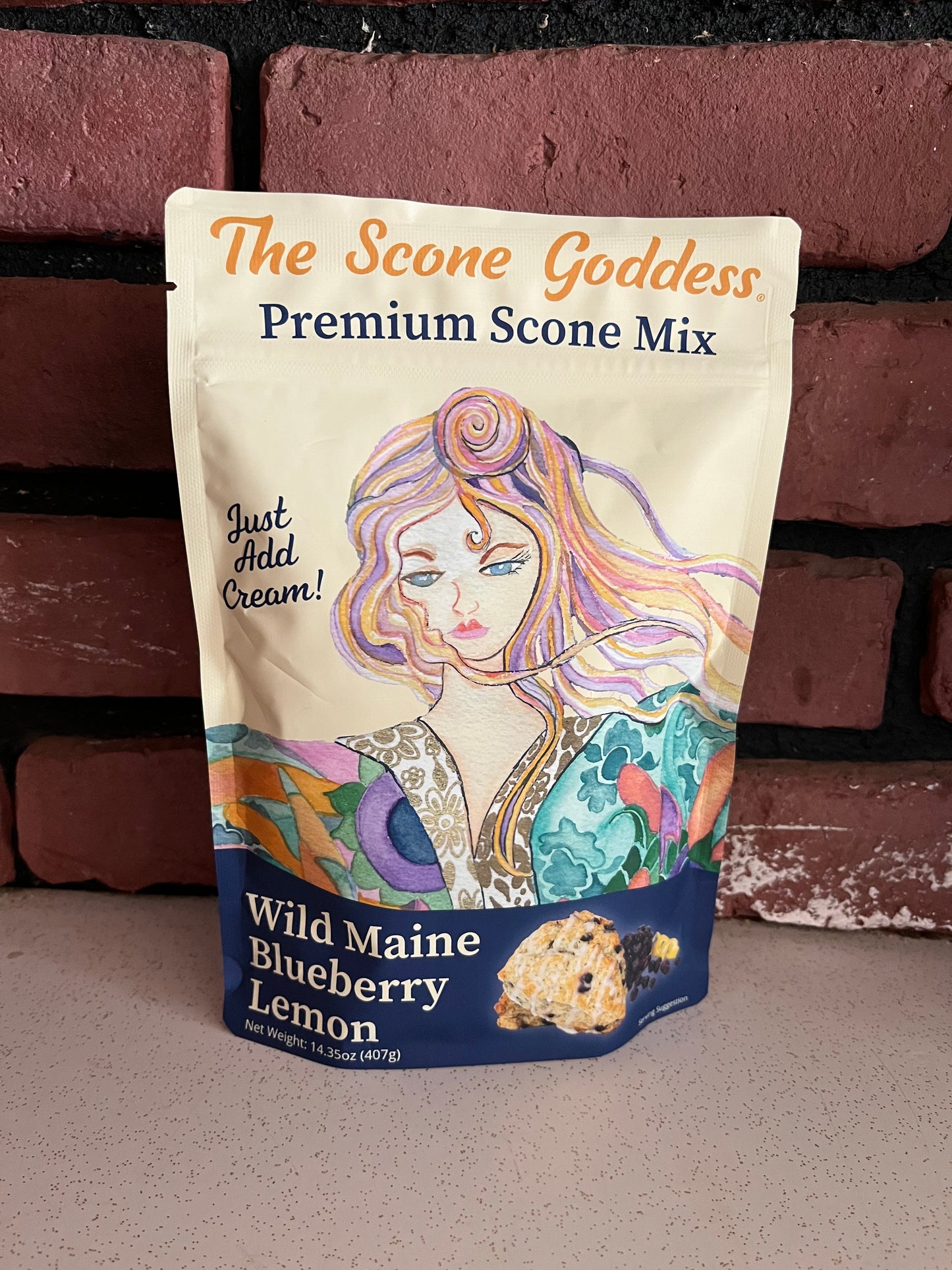 Scone Mix - Wild Maine Blueberry Lemon