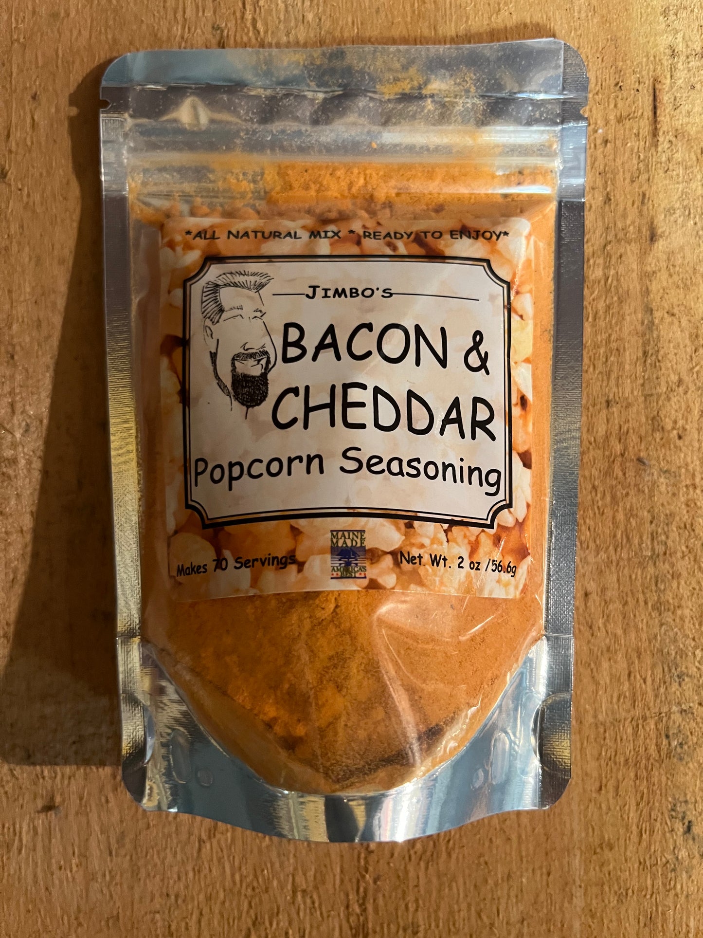 Seasoning Popcorn Bacon & Cheddar