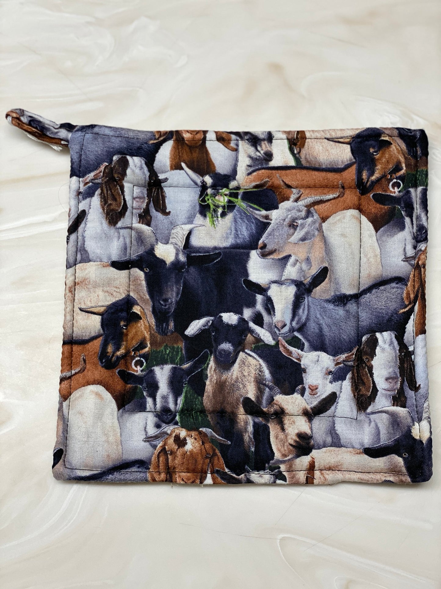 Potholder Goat
