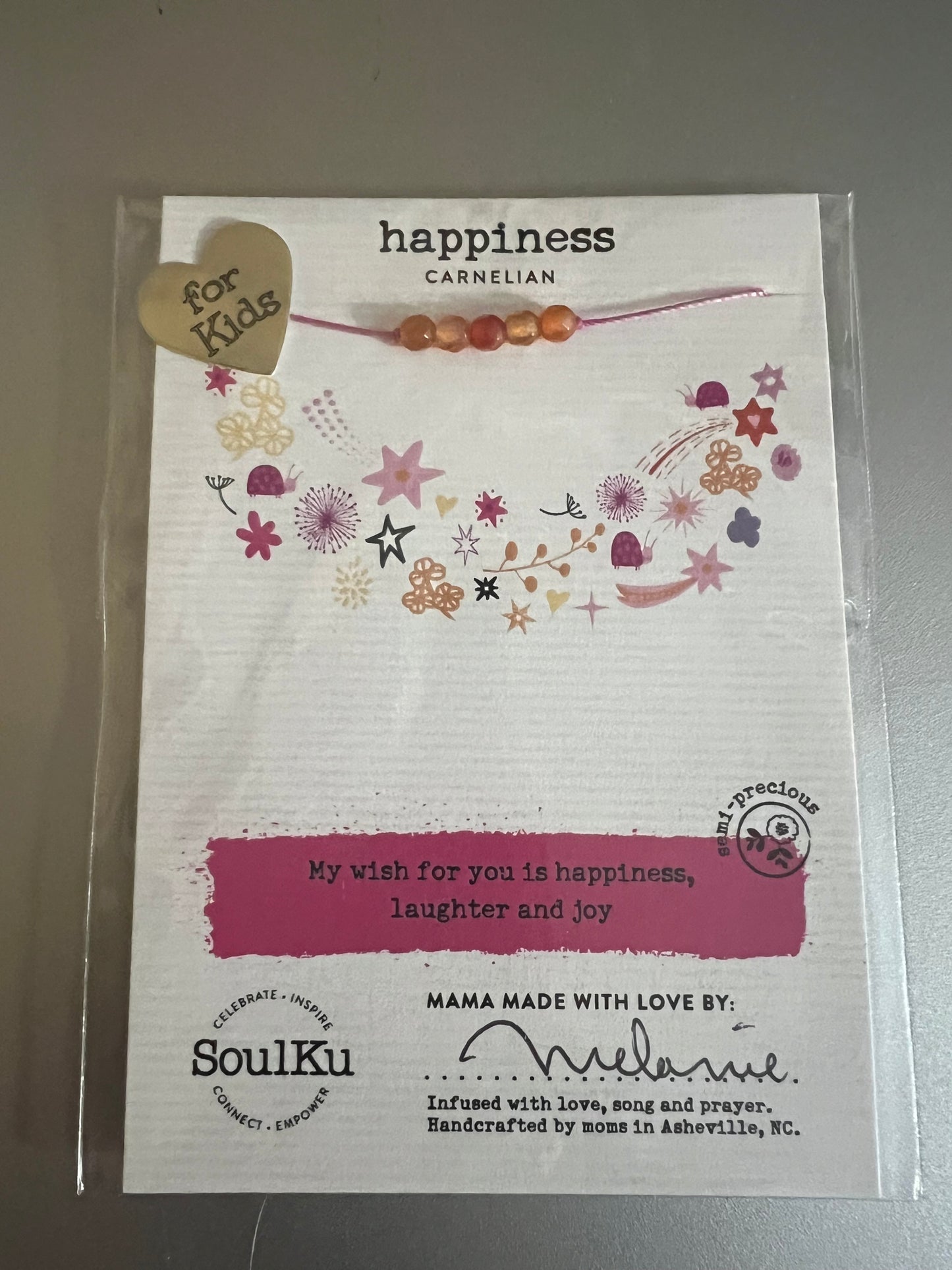 Necklace for Kids - Happiness