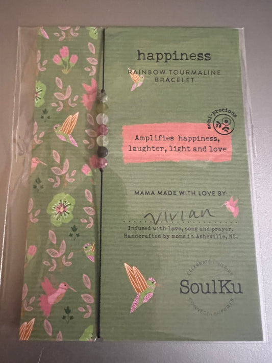 Bracelet Happiness - Rainbow Tourmaline