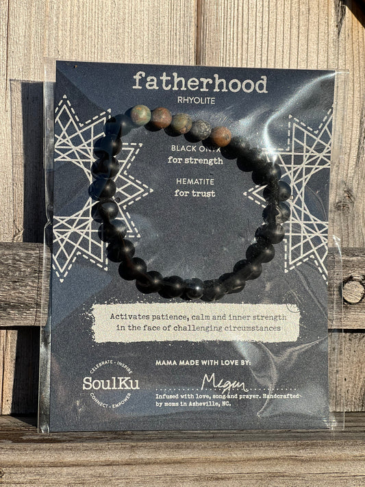 Bracelet Fatherhood  - Rhyolite