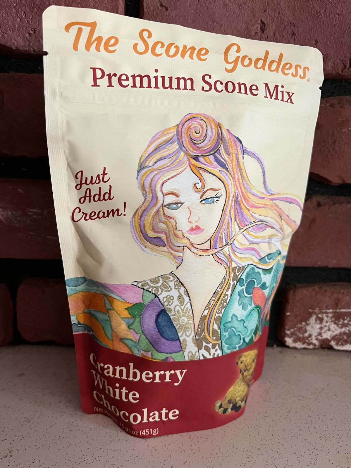 Scone Goddess Mix -  Cranberry White Chocolate