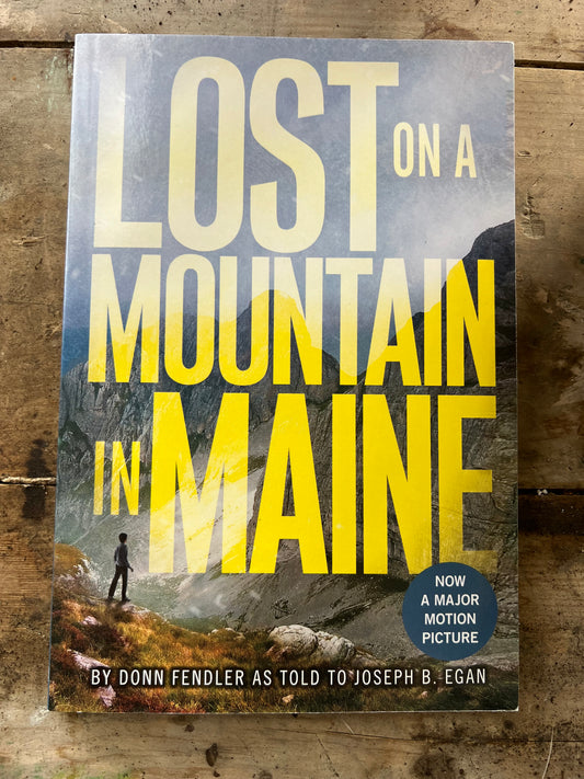 Maine Author Lost On A Mountain In Maine