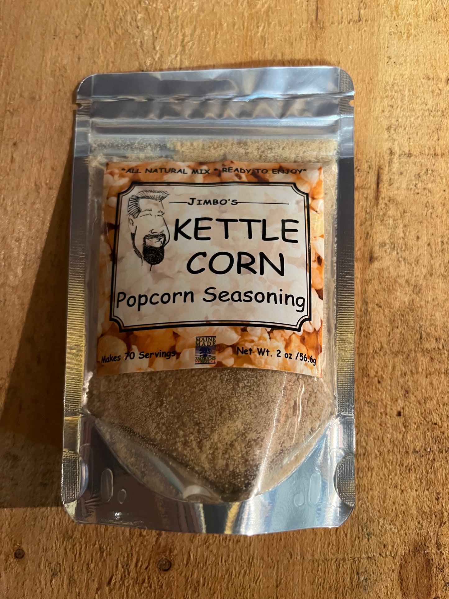 Seasoning Popcorn Kettle Corn