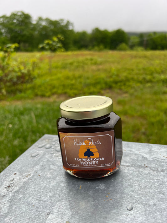 Honey Wildflower Maine Raw 9 oz.