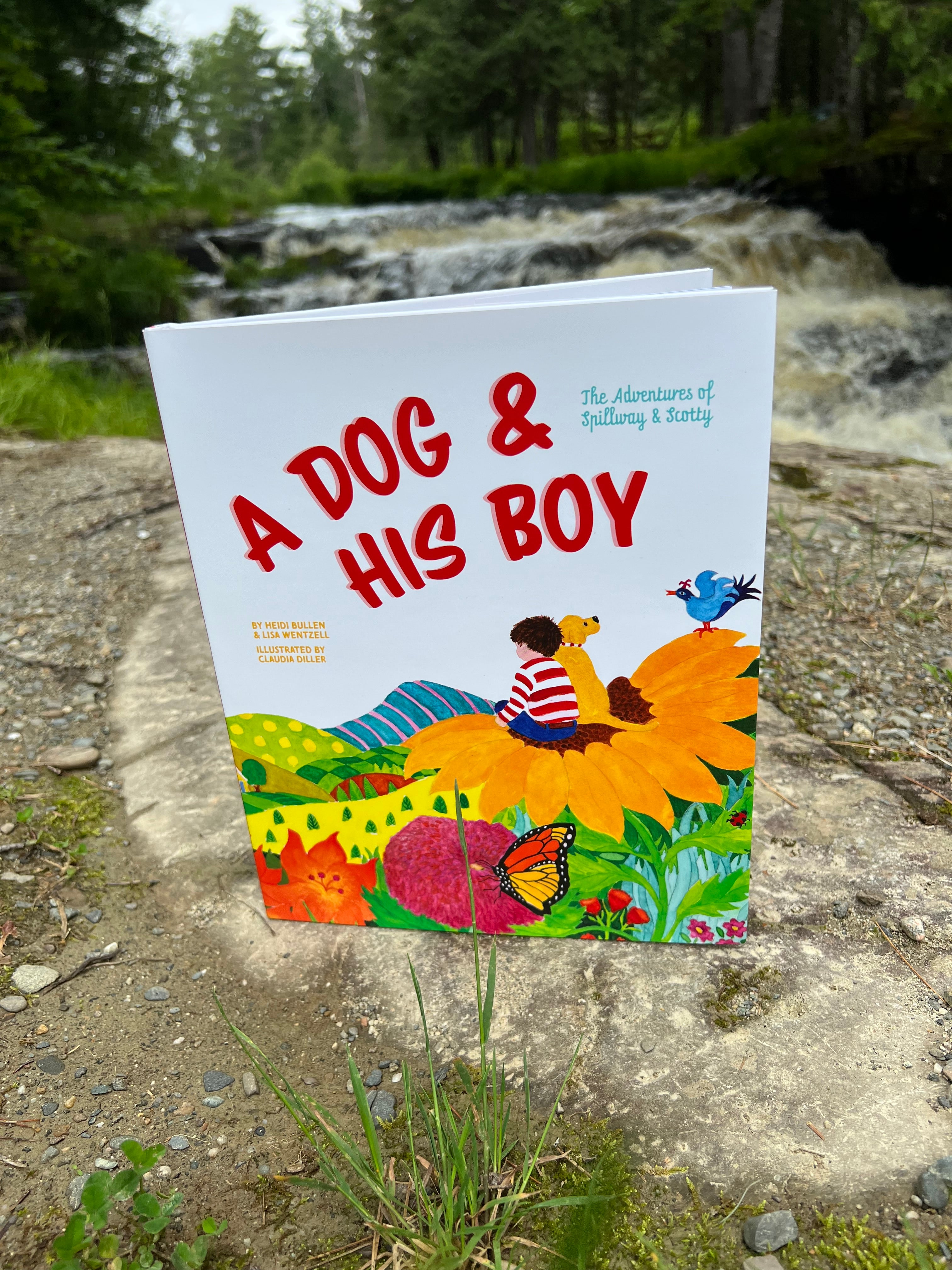 Maine Author A DOG AND HIS BOY by Heidi Bullen & Lisa Wentzell