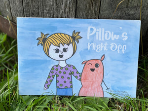 Maine Author PILLOWS NIGHT OFF by Lew-Ellyn Hughes