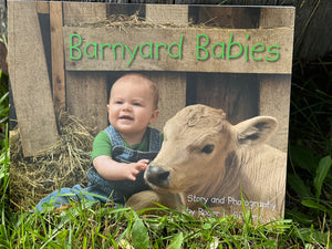 Maine Author BARNYARD BABIES by Roger L. Stevens, Jr.