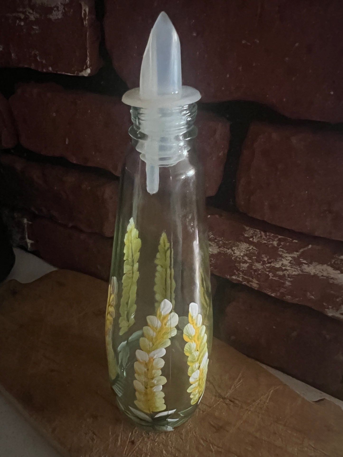 Dispenser Bottle Dish Soap hand painted