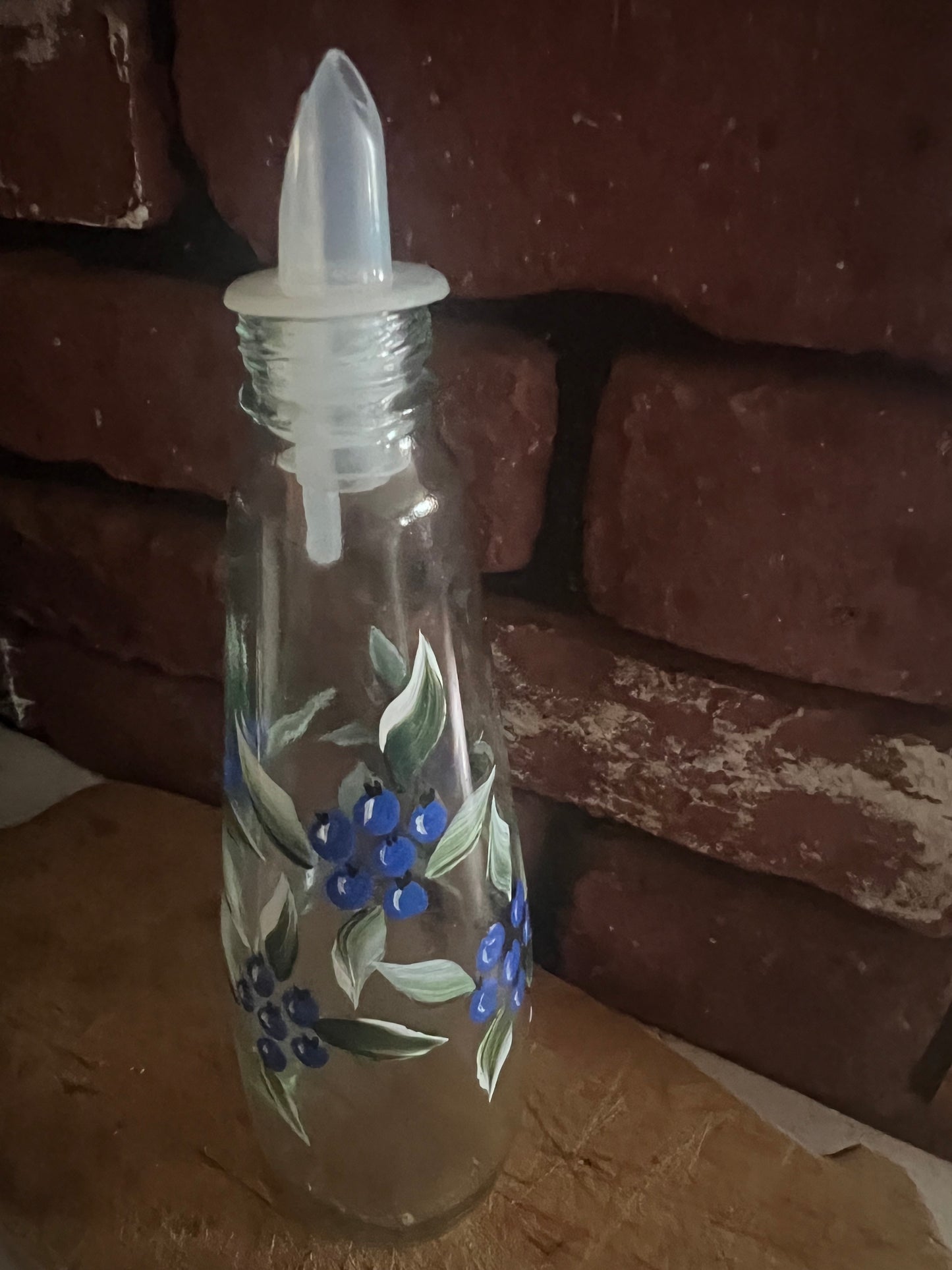 Dispenser Bottle Dish Soap hand painted