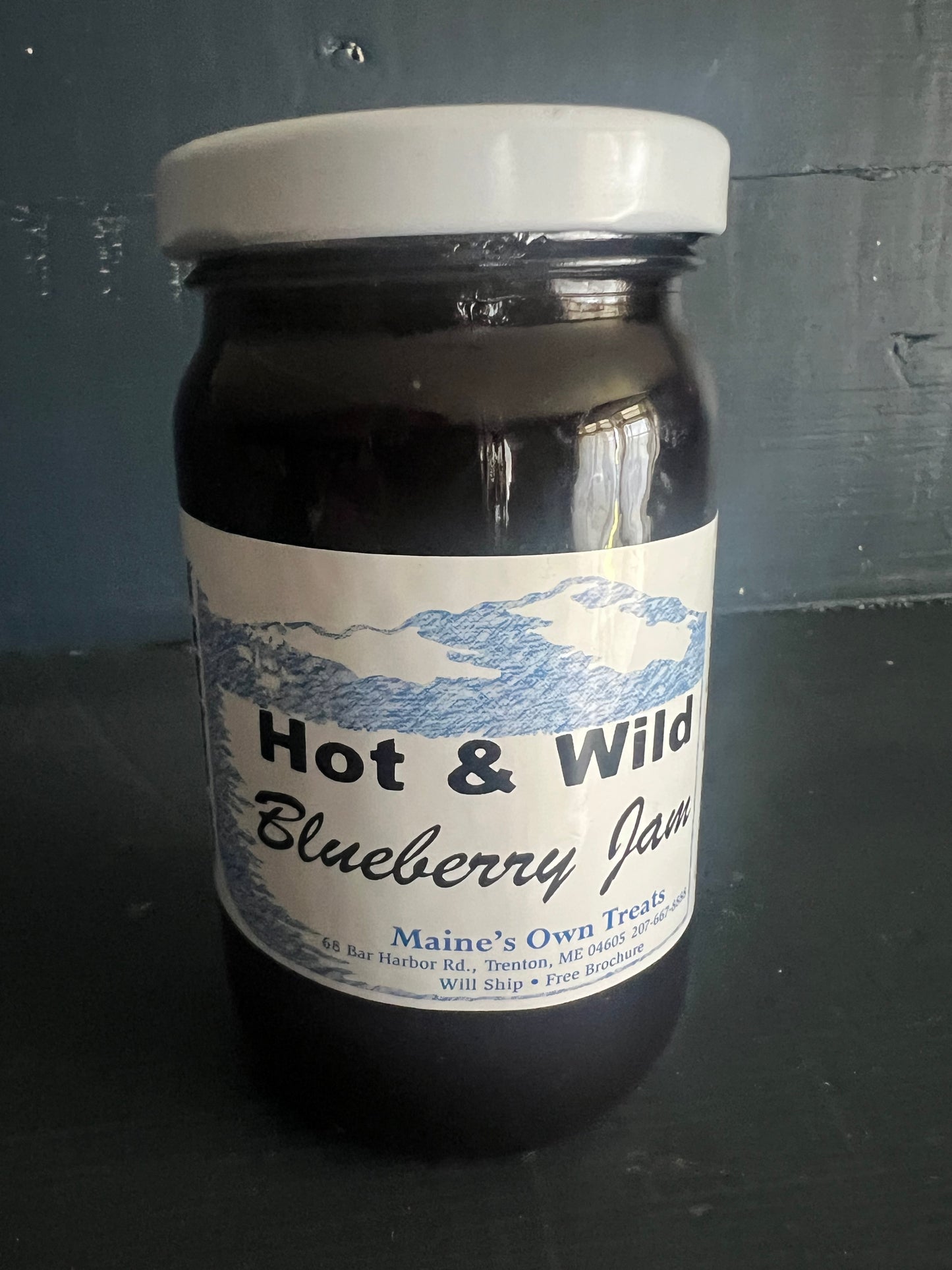 Jam Blueberry Hot & Wild  10 oz.