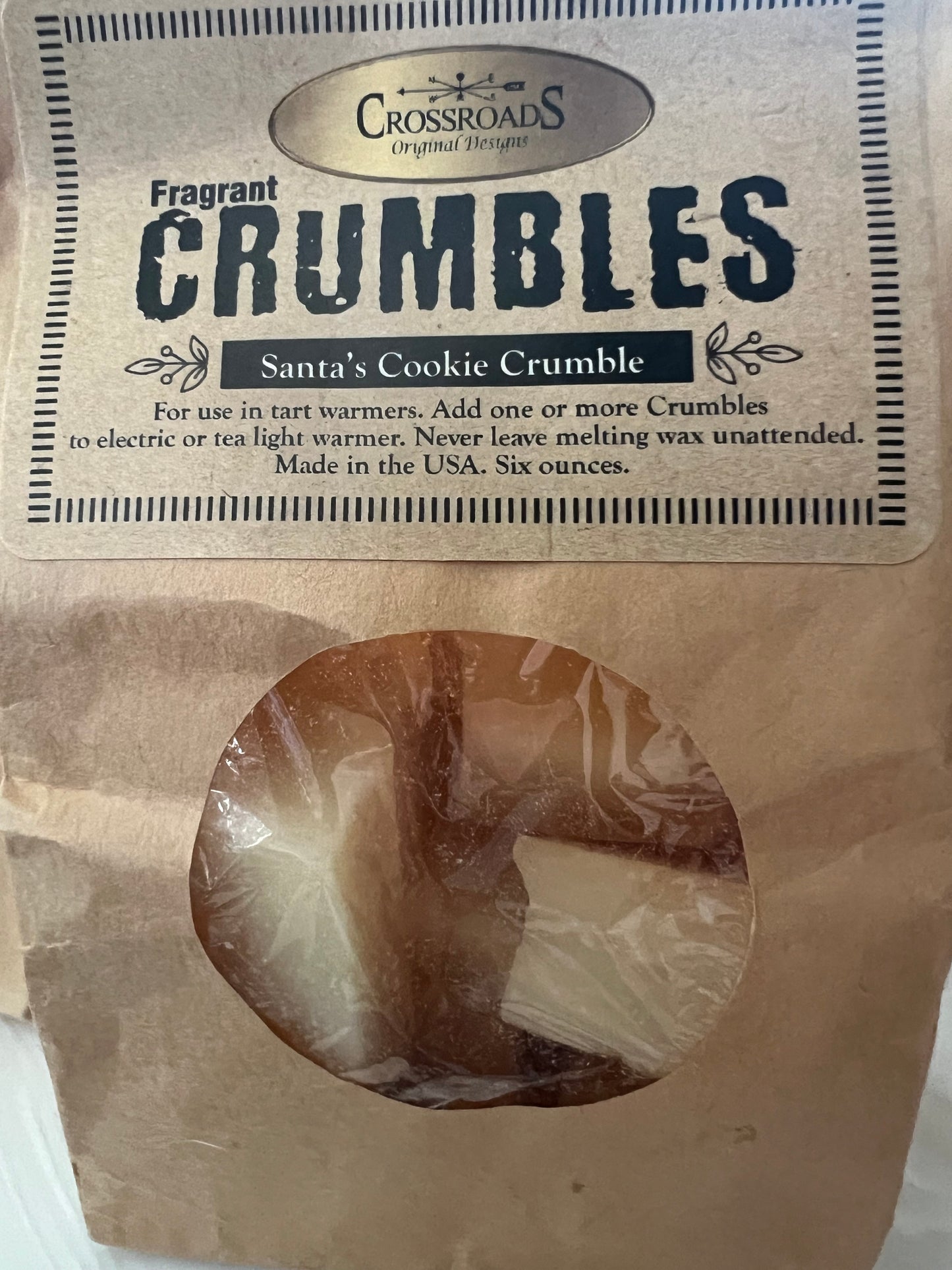 Candles Wickless: Crumbles 6 oz.