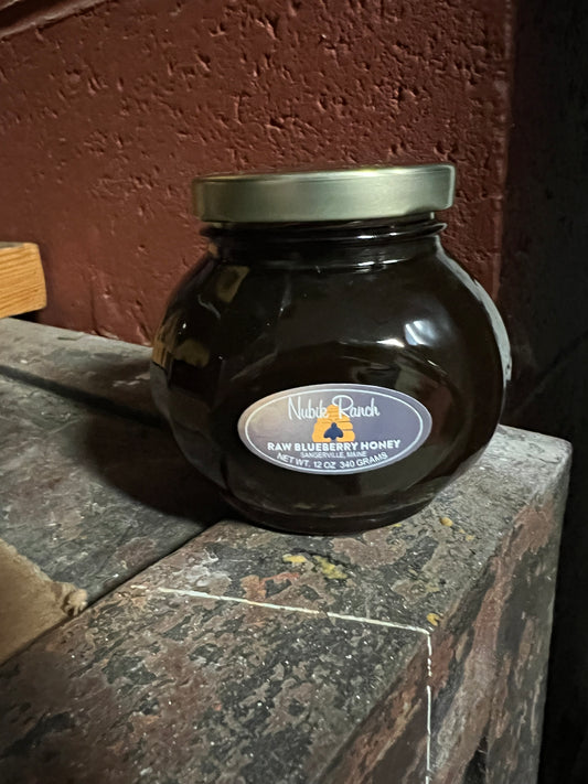 Honey Blueberry Maine Raw 9 oz.