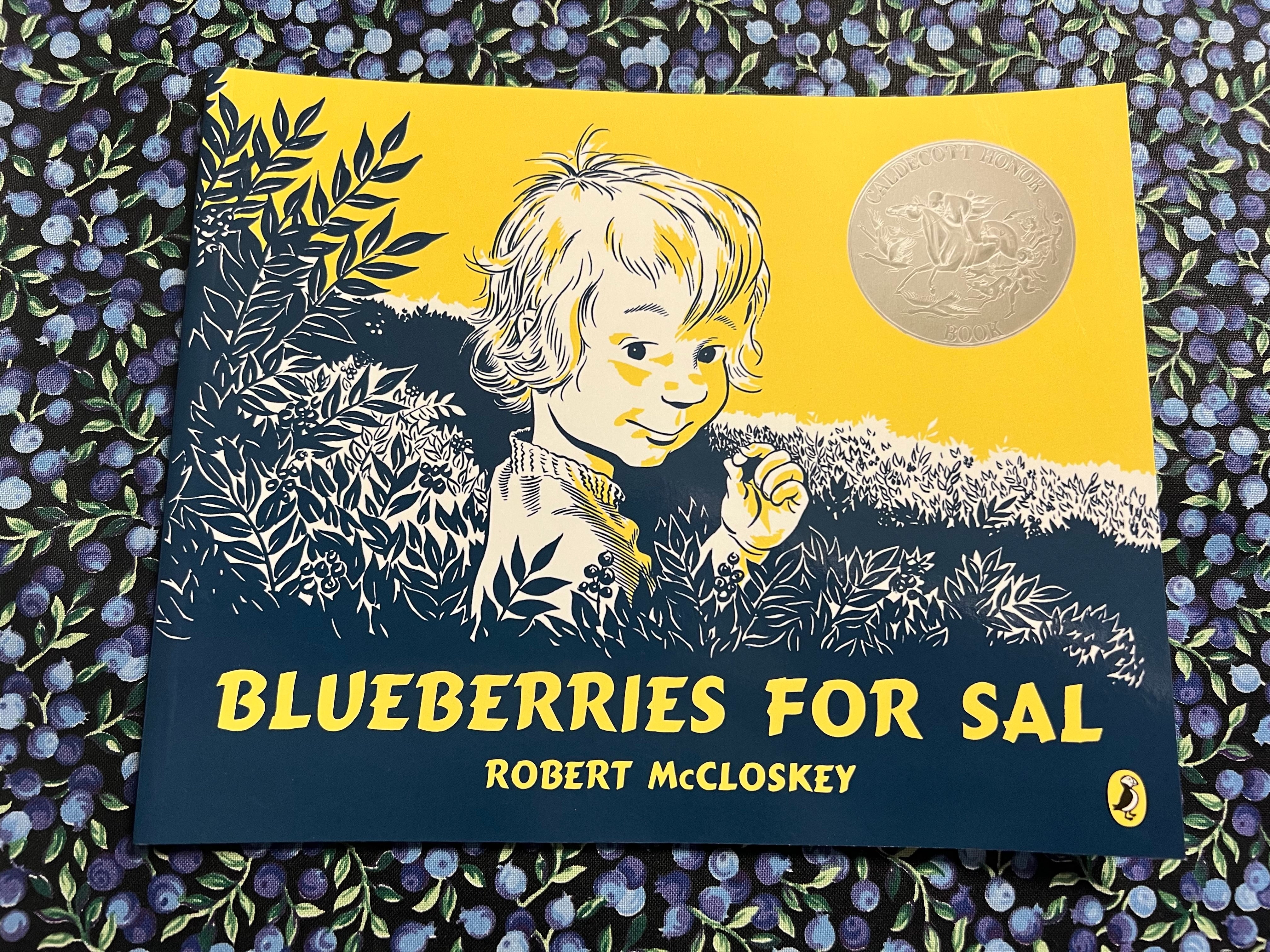 Book Maine Story BLUEBERRIES FOR SAL  by Robert McCloskey