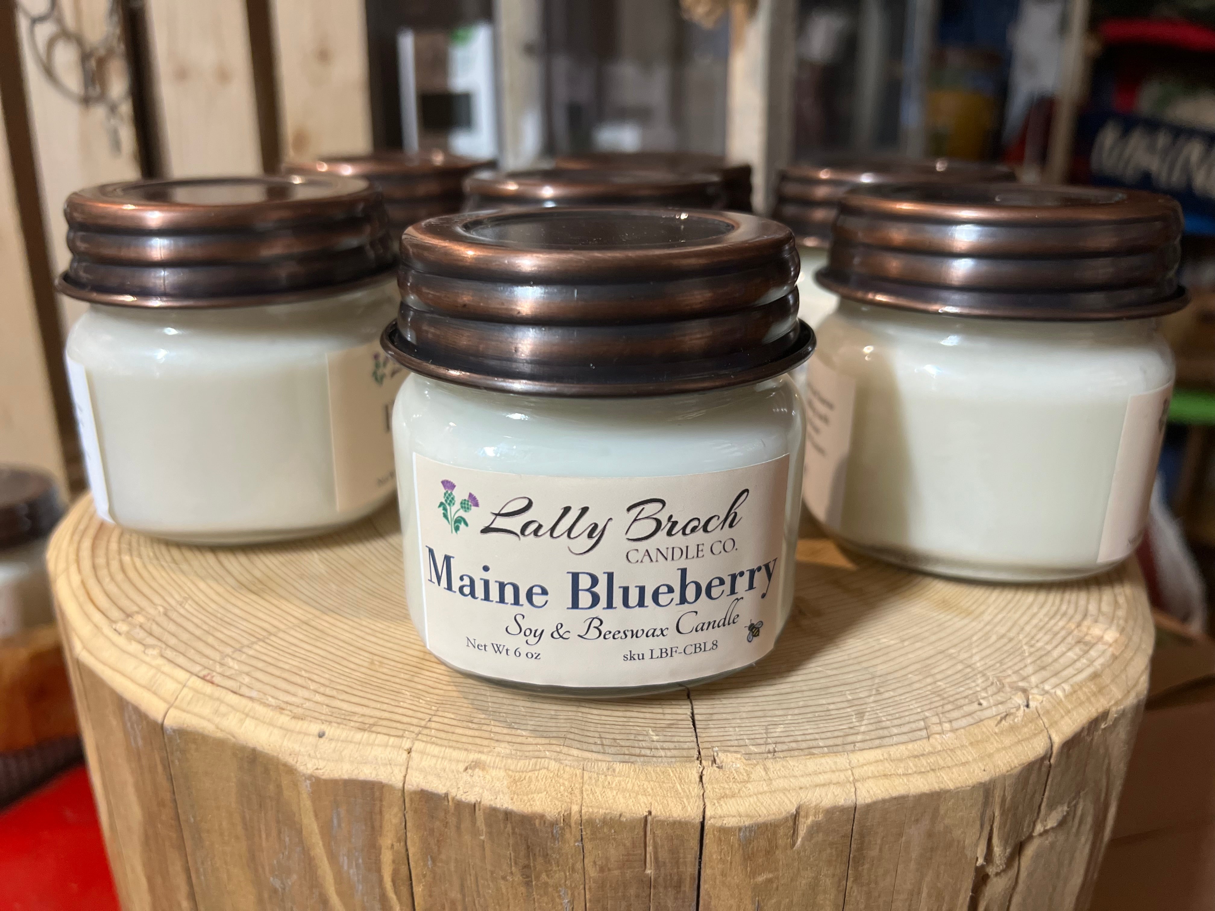 Candle Maine Blueberry 6 oz.