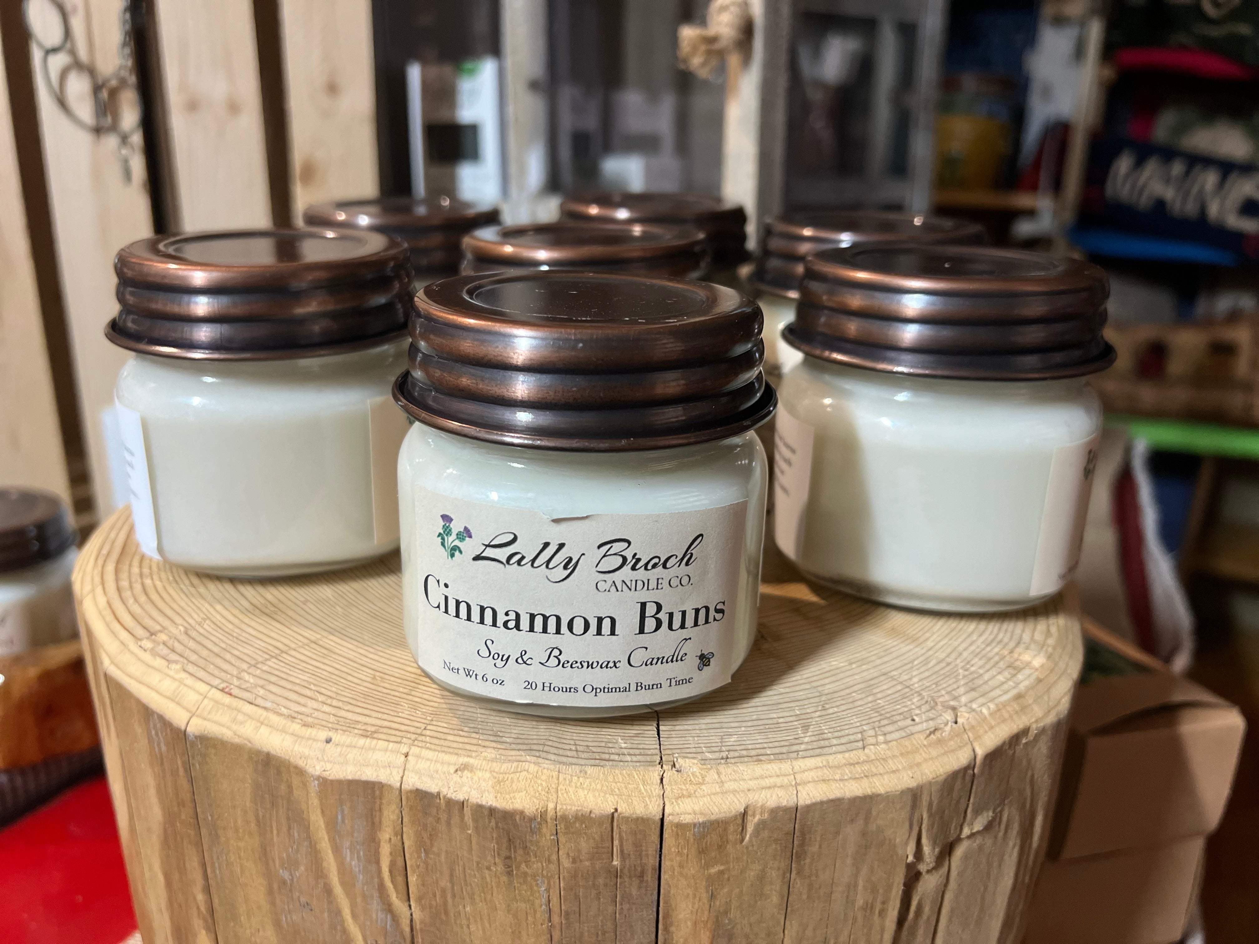 Candle Cinnamon Buns 6 oz.