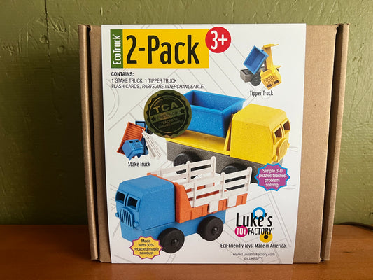 Truck Puzzle Tipper & Stake  (2 per pack)