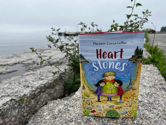 Maine Author HEART STONES by Maryann Cocoa-Leffler