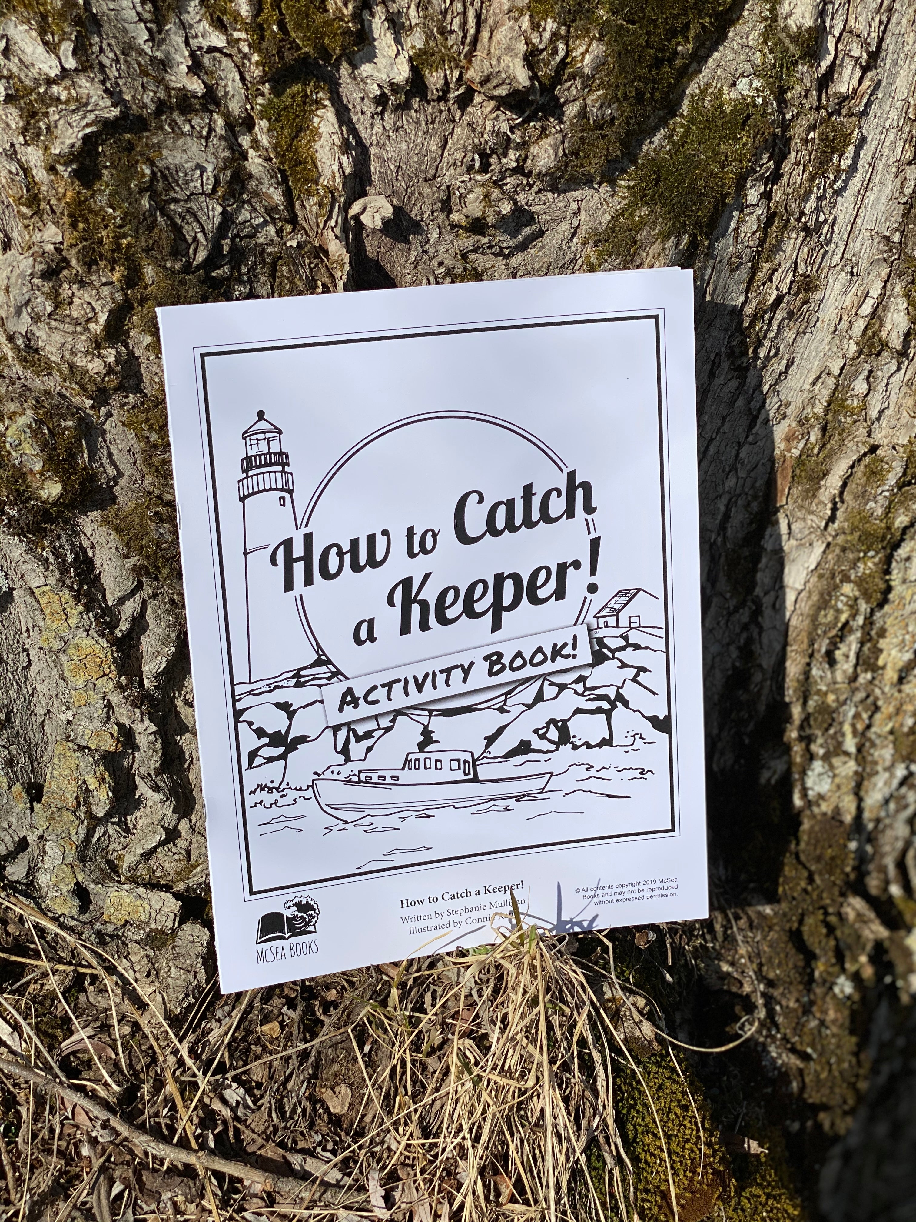 Maine Author HOW TO CATCH A KEEPER Work Book by Stephanie Mulligan