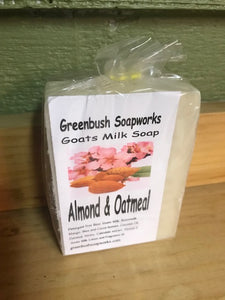 Soap Almond and Oatmeal All-Natural Goat’s Milk
