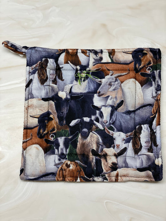Potholder Goat