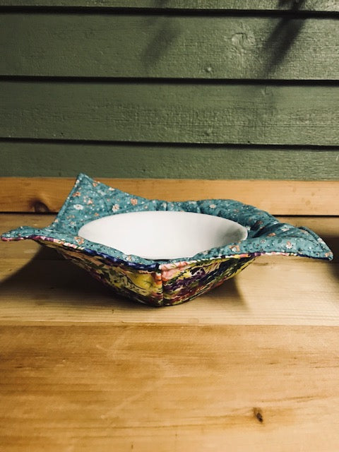 Large Yellow Blueberry Bowl Holder